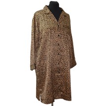 Morgan Taylor Intimates Woman 1X Night Shirt Nightgown Leopard Print - £43.49 GBP