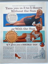 Copper Tone Gives You A Double Tan Print Advertisement Art 1965 - £12.59 GBP