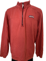 Vineyard Vines Red 1/4 Zip Long Sleeve Pullover Sweater, Men&#39;s Size L - €12,13 EUR