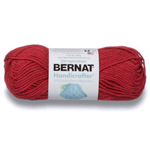 Spinrite Bernat Handicrafter Cotton Yarn Solids Country Red 1 Pack of 1 ... - $23.75