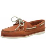 Timberland Men&#39;s Classic Two-Eye Boat Shoes, Medium Blue Full Grain, 7 M... - $194.00 CAD+