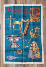 Vintage Ireland&#39;s Treasures Pure Linen 31&quot; x 20&quot; Dish / Tea / Bar Towel  - £13.94 GBP