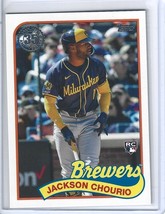 2024 Topps Update Series - 1989 Topps Baseball #89US-44 Jackson Chourio ... - $2.96