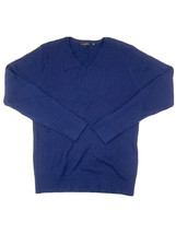 GUESS Los Angeles Men’s Long Sleeve V Neck T-Shirt, Color: Navy, Size: Large - £22.20 GBP