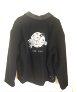 Planet Hollywood New York Jacket 1991 USA Black XL Wool Leather Embroide... - $2,265.71 MXN
