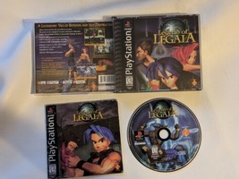 Legend of Legaia PlayStation PS1 Manual Case Complete Working - £60.96 GBP