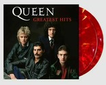 QUEEN GREATEST HITS 2X VINYL NEW! LIMITED RUBY BLEND RED LP! WE WILL ROC... - £42.76 GBP