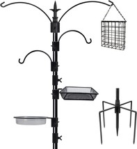 Premium Bird Feeding Station Kit, 90&quot; x 23&quot; Bird Feeder Pole - £41.56 GBP