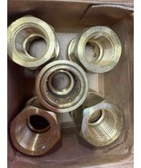 NEW 5 Pieces Parker Non Valved Couplers BST-8 Brass - $278.74 CAD