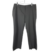 APT. 9 Womens The Torie Straight Pants Size 12 Cropped Gray Dress Pants - £12.79 GBP