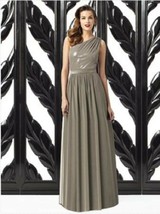 Bridesmaid, Mother of the bride Dress..# 2872....Mocha...Size 8 - $40.00