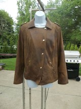NWOT CHICOS FAB BROWN JACKET 2 - £39.41 GBP