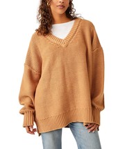 Free People alli v neck in Camel - size S - £762.46 GBP