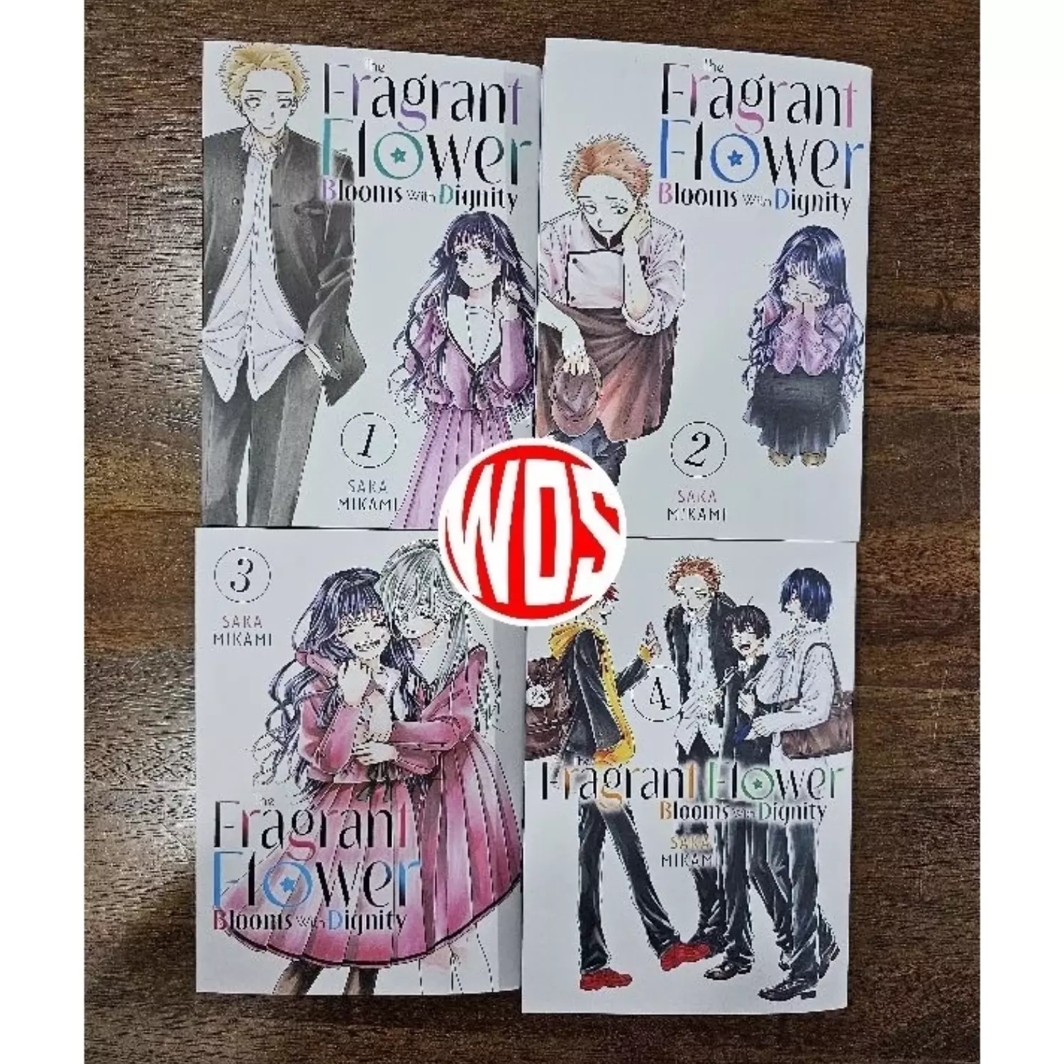 The Fragrant Flower Blooms With Dignity Manga Comic Book Vol.1-5 FREE SH... - $117.90