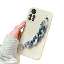 Anymob Samsung Mobile Marble Bracelet Phone Case in White Blue Case Design For  - £18.82 GBP