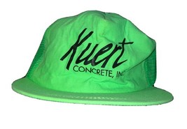 Kuert Concrete, Inc. South Bend, Indians Bright Green Promo Snapback Hat - $232.06 MXN