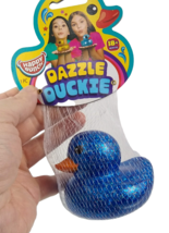 Dazzle Duckie Ja-Ru Rubber Ducky Duck Sparkly Glttzy Bath Toy Sparkles Shiny New - £12.02 GBP