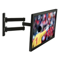 Full Motion Tv Wall Mount | Articulating Computer Screen Bracket For 23-... - $53.99