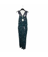 Matilda Jane Evergreen Dream Jumpsuit Size Small Green Pattern Sleeveles... - $21.43