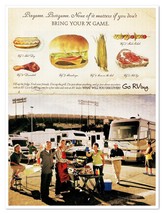 GoRVing.com Tailgate Party Camper Life 2006 Full-Page Print Magazine Ad - £7.73 GBP