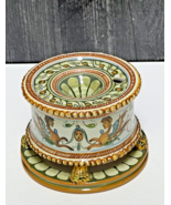 Molaroni Pesaro Italy Raffaellesco Style Winged Serpent Majolica Pottery... - £76.91 GBP