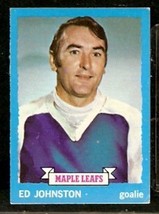 Toronto Maple Leafs Ed Johnston 1973 Topps # 23 VG/EX - £0.39 GBP