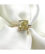 Igi 3.50 TCW (3.19CT) Laboratorio Crecido Almohadón Diamante Compromiso ... - $3,199.45