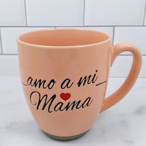 I Heart Mom Spanish Coffee Mug Ceramic Beverage Tea Cup 17oz 500ml by Blue Sky - £9.77 GBP