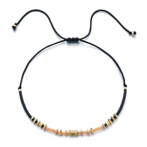 Iyuki bracelets with mini delica seed beads rope friendship bracelets for women bohemia thumb200