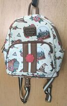 Loungefly Harry Potter Tattoo Art Cream Double Strap Shoulder Bag Purse - $50.34