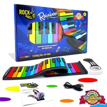 Rock And Roll It - Rainbow Piano. Award Winner / Include A Color Coded Song Book - £46.43 GBP
