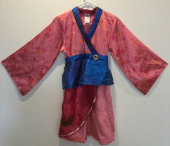 The Disney Store 9-10 Girls Mulan Dress Gown Kimono - $19.79