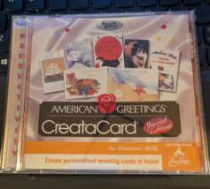 American Greetings CreataCard (PC CD-ROM) for Windows 95/98 – Mint Condi... - $2.97