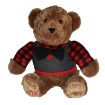 Dan Dee Collectors Choice 2018 Teddy Bear Plush Large 25in Bowtie Vest D... - $44.99
