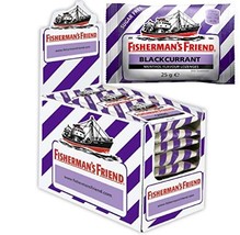 Fisherman&#39;s Friend Blackcurrant Menthol Flavour Lozenges with Sweeteners... - £50.35 GBP