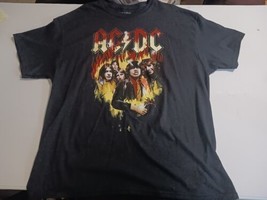 AC/DC Black T Shirt Size XL Rock Band Concert - $14.85