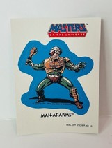 Masters of Universe trading card sticker He-Man 1984 Mattel puzzle Man A... - £15.74 GBP
