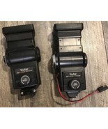 Lot Of 2 35mm Vivitar 285 HV Zoom Auto Thyristor Flashes - $811.77 MXN
