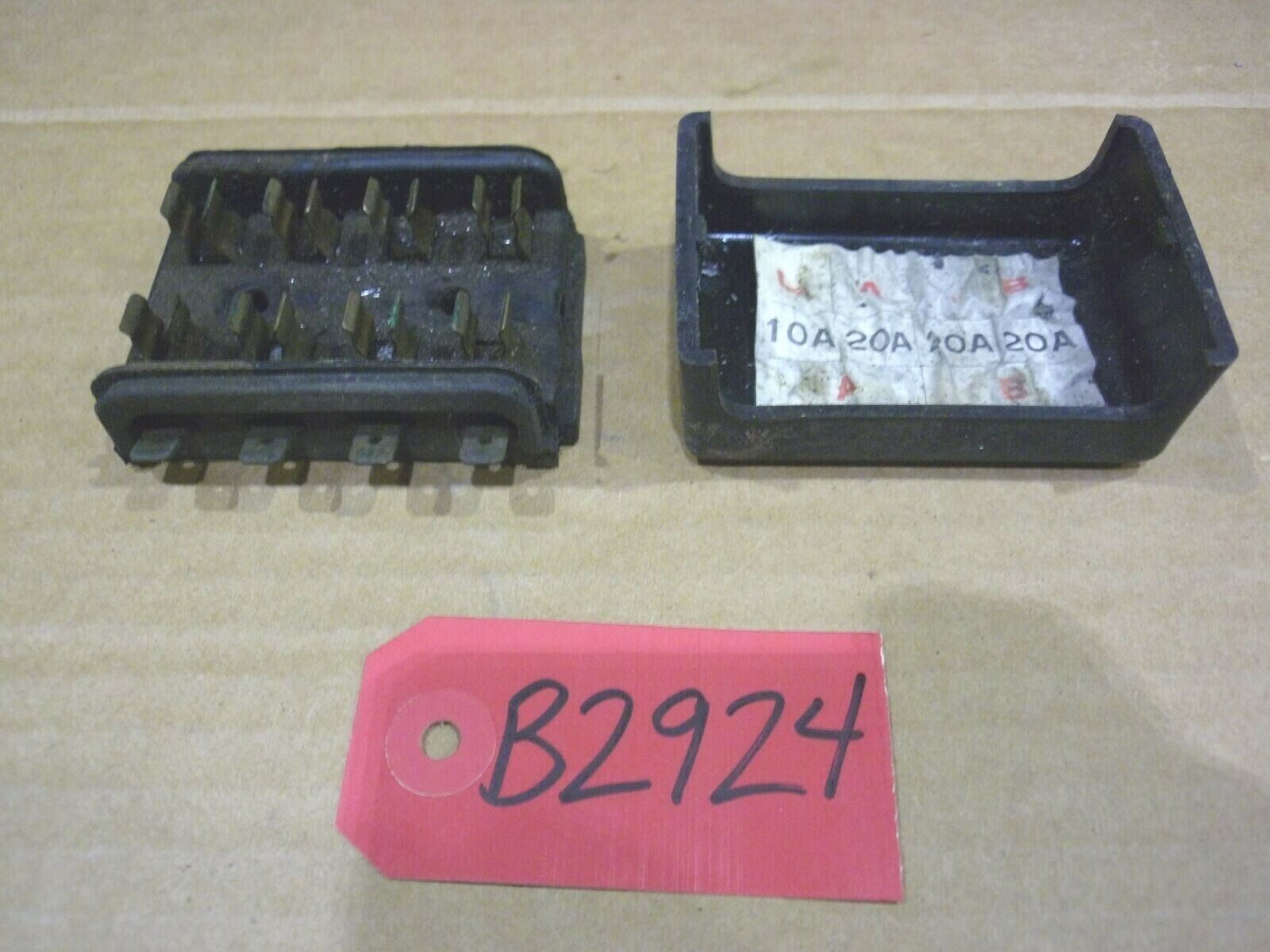 1965-67 Honda S600 Fuse Block and Cover ORIGINAL - $125.00