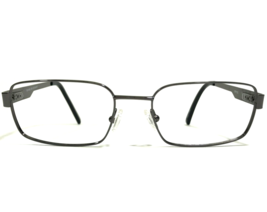 Robert Mitchel Eyeglasses Frames RM4003 GM Black Gray Rectangular 53-18-140 - £29.62 GBP