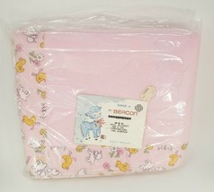Vintage Beacon Pastel Pink Baby Blanket 40 X 45 100% Acrlyic In Package Ducks - £43.98 GBP