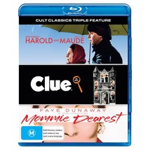 Clue / Harold &amp; Maude / Mommie Dearest Blu-ray | Region Free - $27.49