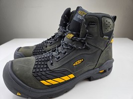 KEEN mens Troy 6&quot; Kbf Composite Toe Waterproof Work Boots, size 12 EE - $2,393.82 MXN
