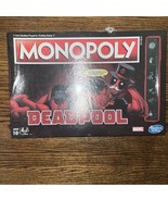 Monopoly Game: Marvel Deadpool Edition ~ Hasbro E2033 Board Game 2017 Se... - $26.98 CAD