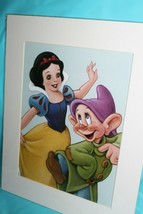 Bruce McGraw Walt Disney Litho Art Snow White  23170361 - £21.76 GBP