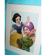 Bruce McGraw Walt Disney Litho Art Snow White  23170361 - £21.67 GBP