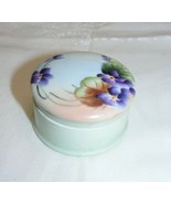 Vintage RS China Round Trinket Powder Dresser Box Made in Germany - $32.69