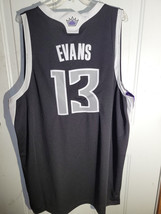 Adidas Swingman NBA Jersey Sacramento Kings Tyreke Evans Black Alternate sz 2X - £38.26 GBP