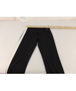 Children Youth Teen Girl&#39;s Nike White Striped Black Workout Tights Pants... - $20.03 CAD