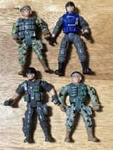 LOT Action Figures Lanard Chap Mei Military Army 5&quot; GI Joe Style Soldiers - $24.74